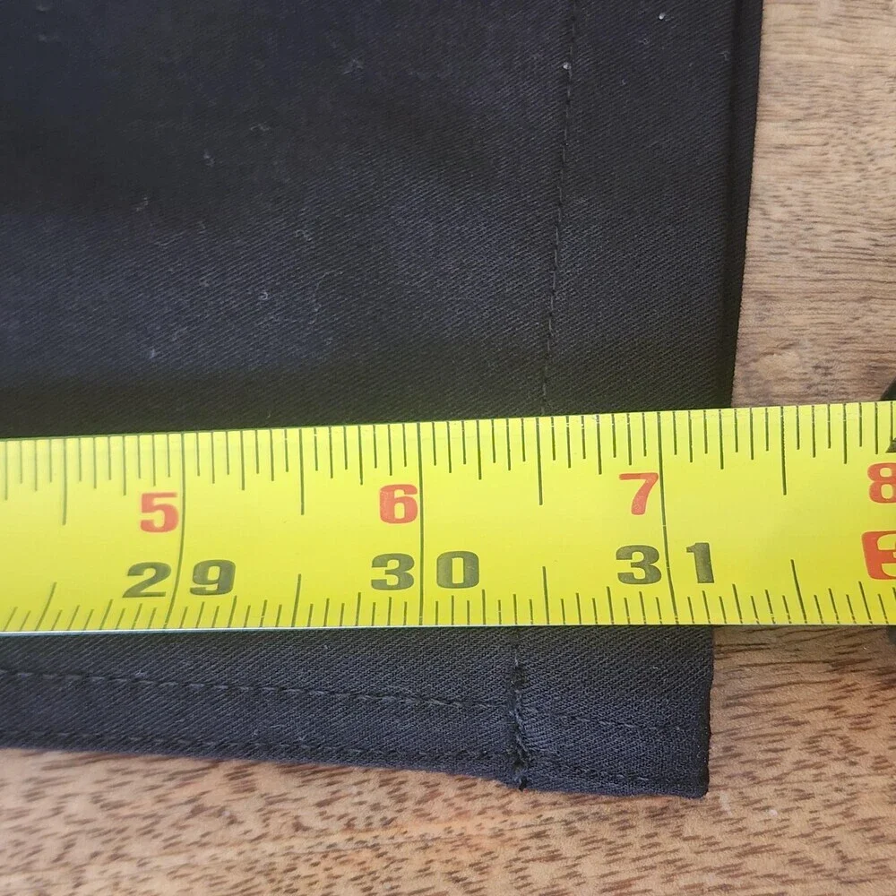 FIGS Technical Collection Pants Mens XL Black Scrubs Elastic Waist Workwear